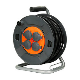 Enrouleur De Chantier Ip44 - 4 Prises 16a - 3g1,5mm2 - 40m - Zenitech