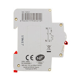 Disjoncteur À Vis Ph+n - 10a Nf -  Pouvoir De Coupure 4.5ka - Thomson