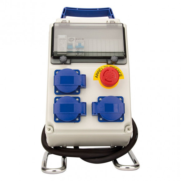 Coffret 8 Modules De Chantier Ip54 Équipé Avec Accessoires - Zenitech