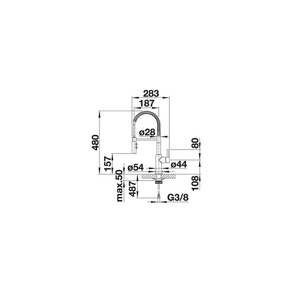 Mitigeur Évier Monocommande Chromé - 521476