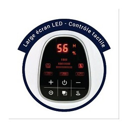 Humidificateur Ultrasonique, Humidification Froide Ou Chaude, Ecran Led Ewt - Lissehum