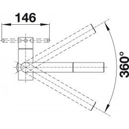 Mitigeur Évier Avec Douchette Inox - 518716
