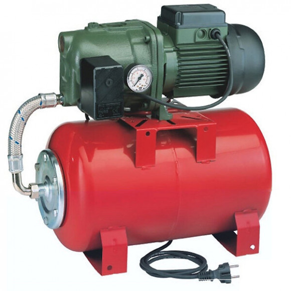 Groupe Automatique 20l Avec Pompe Jet102m - Aquajet Red 102/20m