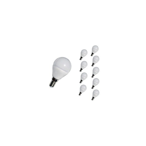 Ampoule E14 Led 6w 220v G45 240° (pack De 10) - Blanc Froid 6000k - 8000k - Silamp