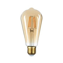 Ampoule E27 Led Filament Dimmable 8w St64 - Silamp