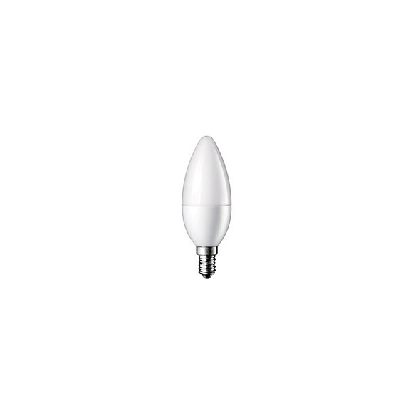 Ampoule E14 Led 4w 220v C37 180° - Blanc Froid 6000k - 8000k - Silamp