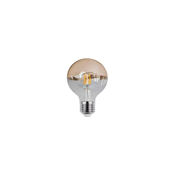 Ampoule E27 Led Filament 7w G95 Reflet Or - Blanc Chaud 2300k - 3500k - Silamp