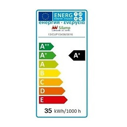 Ampoule E27 Led 35w Noire 220v Par30 - Blanc Froid 6000k - 8000k - Silamp