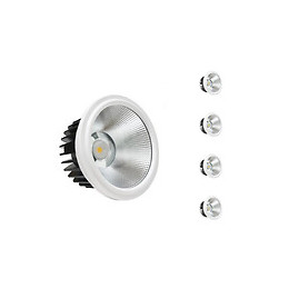 Ampoule Led 20w Ar111 Cob Rond (pack De 5) - Blanc Chaud 2300k - 3500k - Silamp