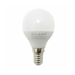 Ampoule E14 Led 6w 220v G50 220° - Blanc Froid 6000k - 8000k - Silamp