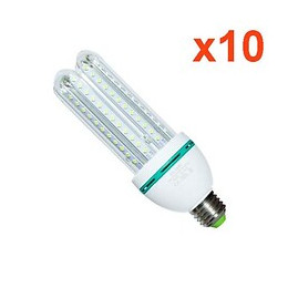 Ampoule E27 Led 16w 220v Smd2835 Cfl 360° Lynx (pack De 10) - Blanc Froid 6000k - 8000k - Silamp