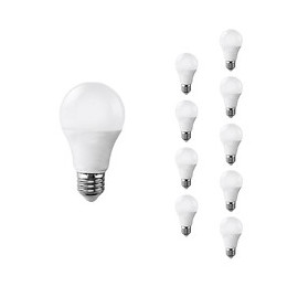 Ampoule E27 Led 9w 220v A60 180° (pack De 10) - Blanc Froid 6000k - 8000k - Silamp