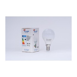 Ampoule E14 Led 6w 220v G50 220° - Pack De 10 - Blanc Froid 6000k - 8000k - Silamp