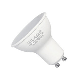 Ampoule Led Gu10 6w 220v Smd2835 Par16 10led 100° - Blanc Chaud 2300k - 3500k - Silamp