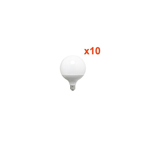 Ampoule E27 Led 18w 220v G95 300° (pack De 10) - Blanc Froid 6000k - 8000k - Silamp