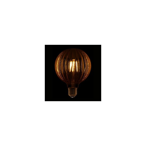 Ampoule E27 Led Dimmable Filament 6w Ambrée - Blanc Chaud 2300k - 3500k - Silamp