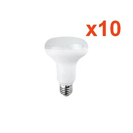 Ampoule E27 Led 10w 220v R80 120° (pack De 10) - Blanc Chaud 2300k - 3500k - Silamp