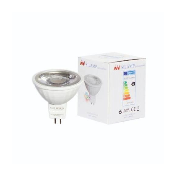 Ampoule Led Gu5.3 / Mr16 12v 8w Smd 80° (pack De 5) - Blanc Neutre 4000k - 5500k - Silamp