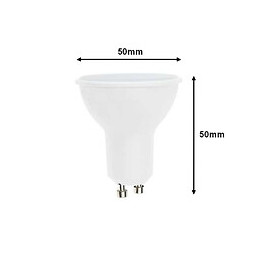Ampoule Led Gu10 10w - Blanc Neutre 4000k - 5500k - Silamp