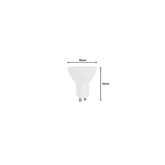 Ampoule Led Gu10 10w - Blanc Neutre 4000k - 5500k - Silamp