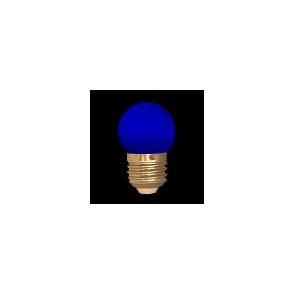 Ampoule E27 Led 1w G45 Bleu - Silamp