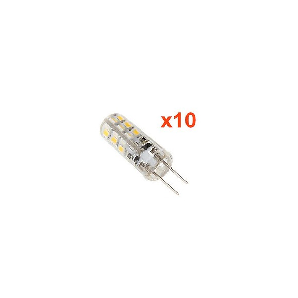 Ampoule Led G4 2w 12v Smd2835 24led 360° (pack De 10) - Blanc Neutre 4000k - 5500k - Silamp
