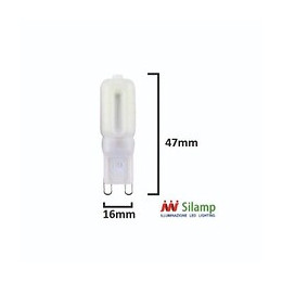 Ampoule Led G9 5w 220v Smd6630 360° - Blanc Chaud 2300k - 3500k - Silamp