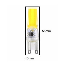 Ampoule Led G9 3w 220v Cob 360° - Blanc Froid 6000k - 8000k - Silamp