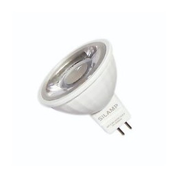Ampoule Led Gu5.3 / Mr16 12v 8w Smd 80° - Blanc Froid 6000k - 8000k - Silamp