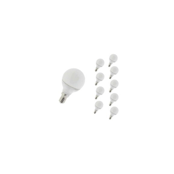 Ampoule E14 Led 6w 220v G45 Dimmable (pack De 10) - Blanc Chaud 2300k - 3500k - Silamp