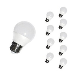 Ampoule E27 Led 6w 220v G45 240° (pack De 10) - Blanc Froid 6000k - 8000k - Silamp