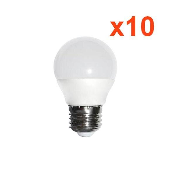 Ampoule E27 Led 6w 220v G45 240° (pack De 10) - Blanc Neutre 4000k - 5500k - Silamp