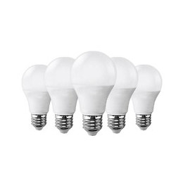 Ampoule E27 Led 9w 220v A60 180° (pack De 5) - Blanc Froid 6000k - 8000k - Silamp