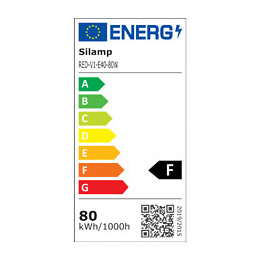 Ampoule Led Cloche E40 / E27 80w 220v 120° - Blanc Neutre 4000k - 5500k - Silamp
