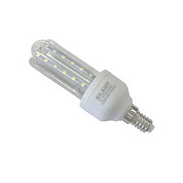 Ampoule E14 Led Lynx 7w 220v 360° Cfl - Blanc Chaud 2300k - 3500k - Silamp
