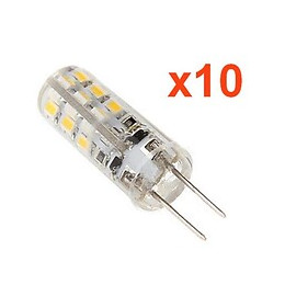 Ampoule Led G4 2w 12v Smd2835 24led 360° (pack De 10) - Blanc Froid 6000k - 8000k - Silamp