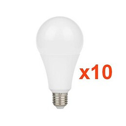 Ampoule E27 Led 13w A60 220v 230° (pack De 10) - Blanc Froid 6000k - 8000k - Silamp
