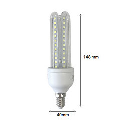 Ampoule E14 Led Lynx 12w 220v 360° Cfl - Blanc Neutre 4000k - 5500k - Silamp