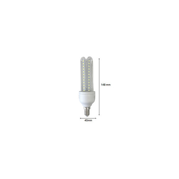 Ampoule E14 Led Lynx 12w 220v 360° Cfl - Blanc Neutre 4000k - 5500k - Silamp