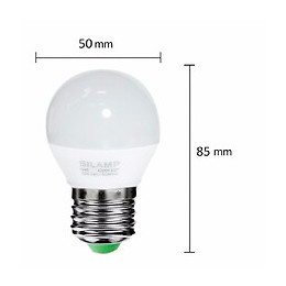 Ampoule E27 Led 6w 220v G50 220° - Blanc Froid 6000k - 8000k - Silamp