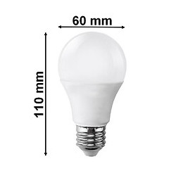 Ampoule E27 Led 9w 220v A60 180° (pack De 5) - Blanc Chaud 2300k - 3500k - Silamp