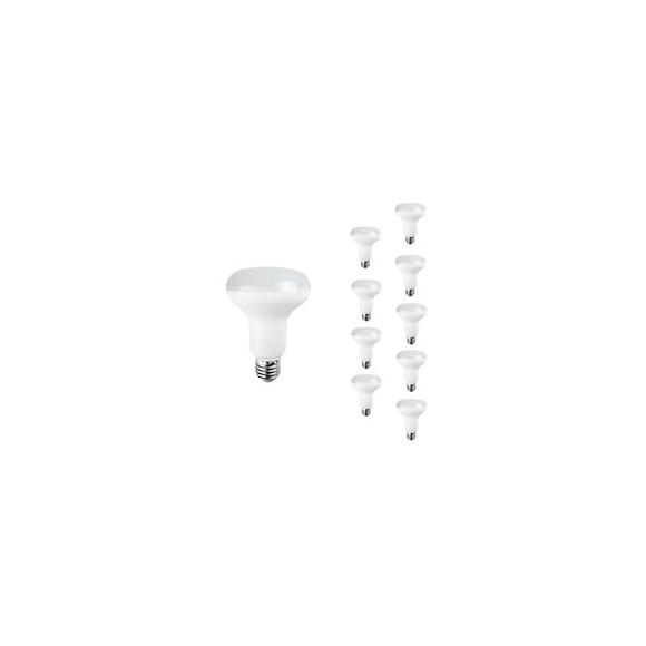 Ampoule E27 Led 10w 220v R80 120° (pack De 10) - Blanc Neutre 4000k - 5500k - Silamp