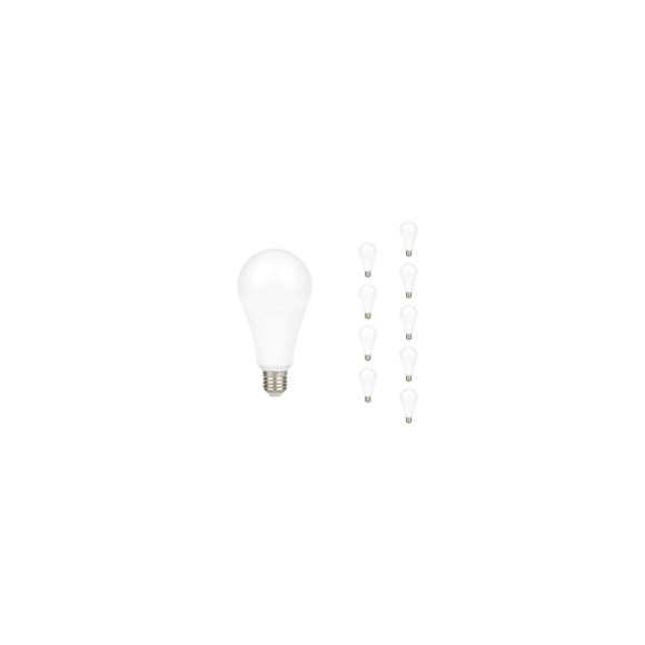 Ampoule E27 Led 13w A60 220v 230° (pack De 10) - Blanc Froid 6000k - 8000k - Silamp