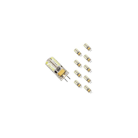 Ampoule Led G4 12v 3w Smd2835 24led 360° (pack De 10) - Blanc Froid 6000k - 8000k - Silamp