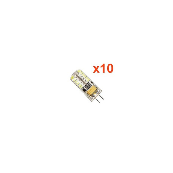 Ampoule Led G4 12v 3w Smd2835 24led 360° (pack De 10) - Blanc Froid 6000k - 8000k - Silamp