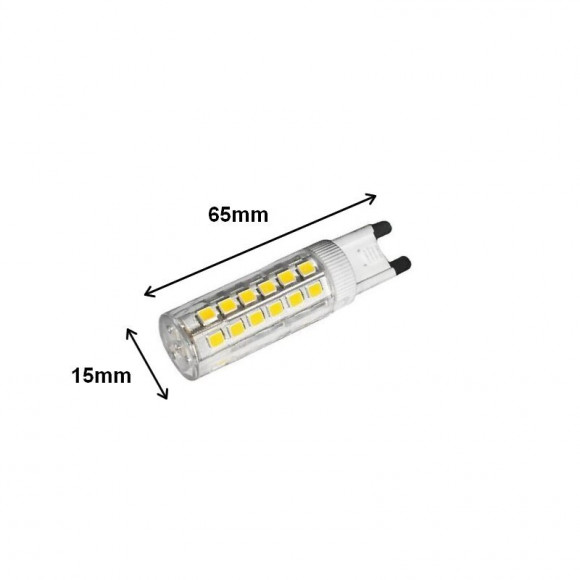 Ampoule Led G9 6w Dimmable 220v 360° - Blanc Neutre 4000k - 5500k - Silamp