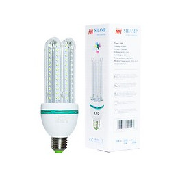 Ampoule E27 Led 16w 220v Smd2835 Cfl 360° Lynx (pack De 10) - Blanc Neutre 4000k - 5500k - Silamp