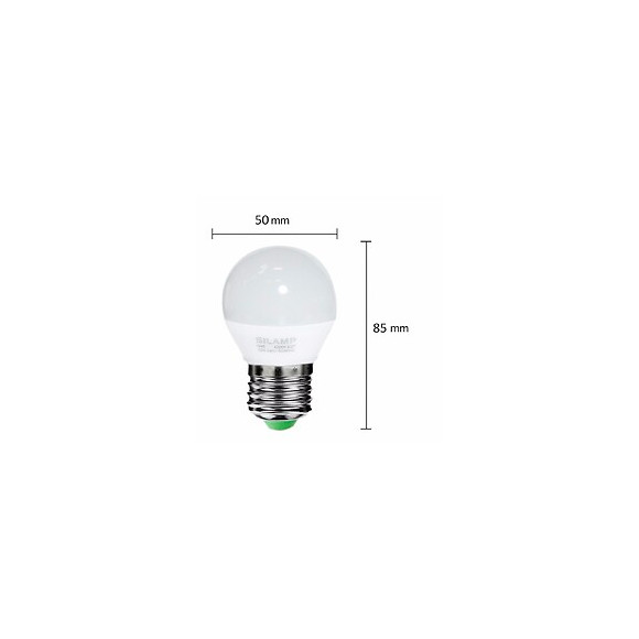 Ampoule E27 Led 6w 220v G50 220° (pack De 5) - Blanc Chaud 2300k - 3500k - Silamp