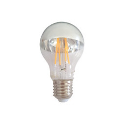 Ampoule E27 Led Filament 7w A60 Reflet Argent - Blanc Chaud 2300k - 3500k - Silamp