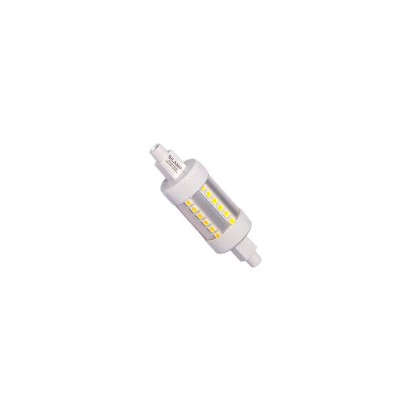 Ampoule Led R7s 78mm 5w 220v Smd2835 36led 360° - Blanc Froid 6000k - 8000k - Silamp